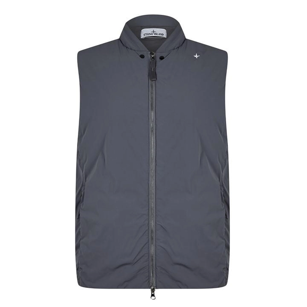 Stone Island Skin Touch Stellina Gilet - Grey